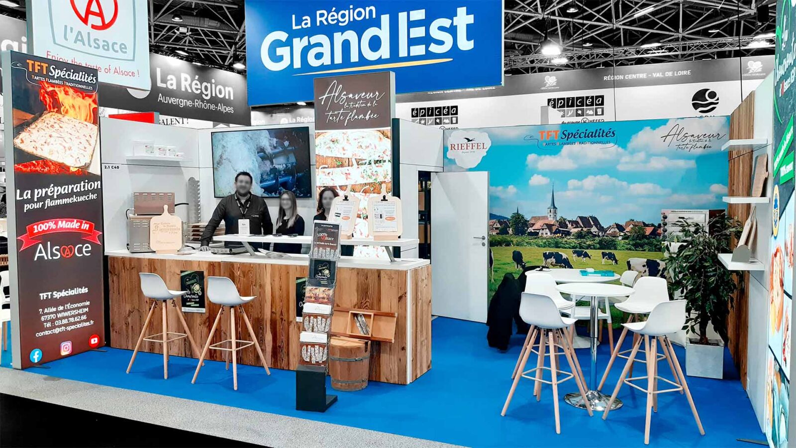Stand der CCI Grand Est auf der SIHRA