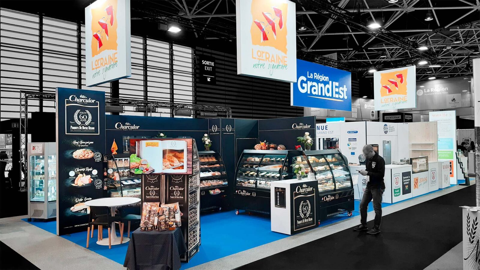 Stand der IHK Grand Est, SIHRA, Lyon, Ansicht 4