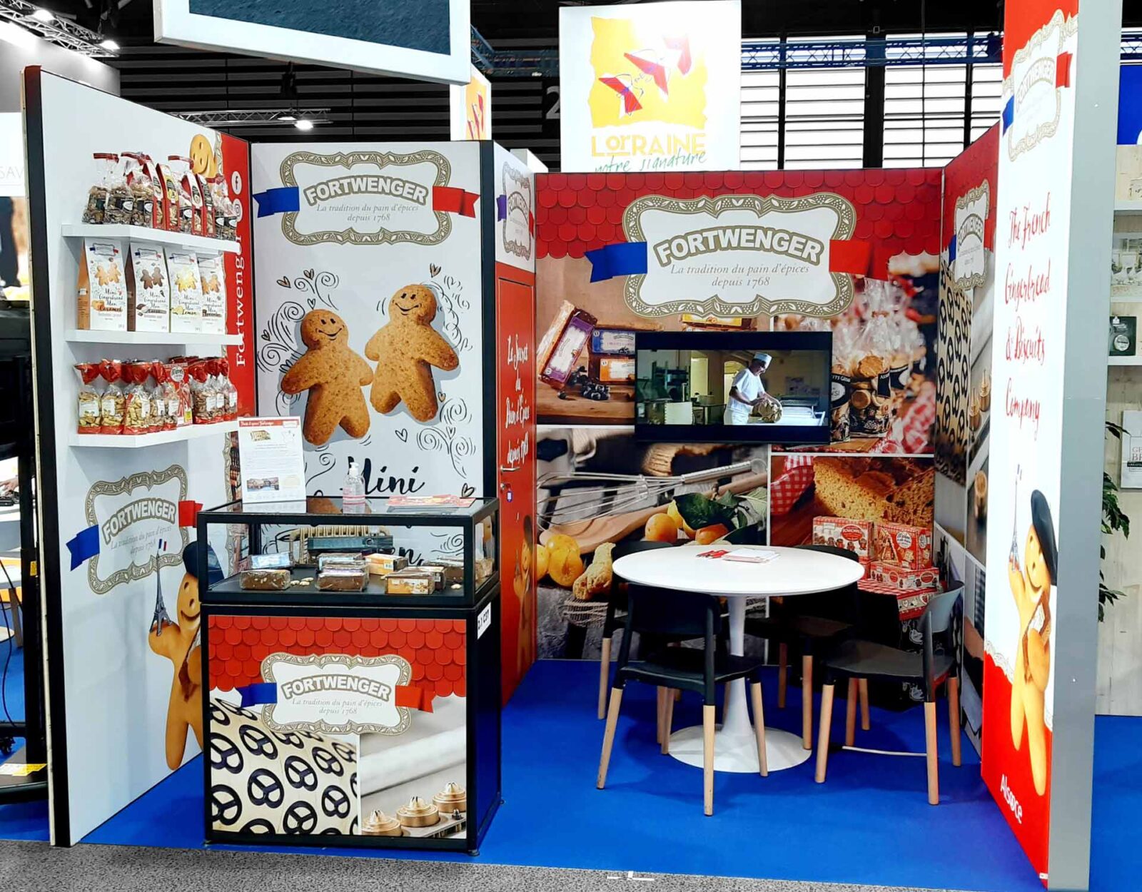 Stand der IHK Grand Est, SIHRA, Lyon, Ansicht 3