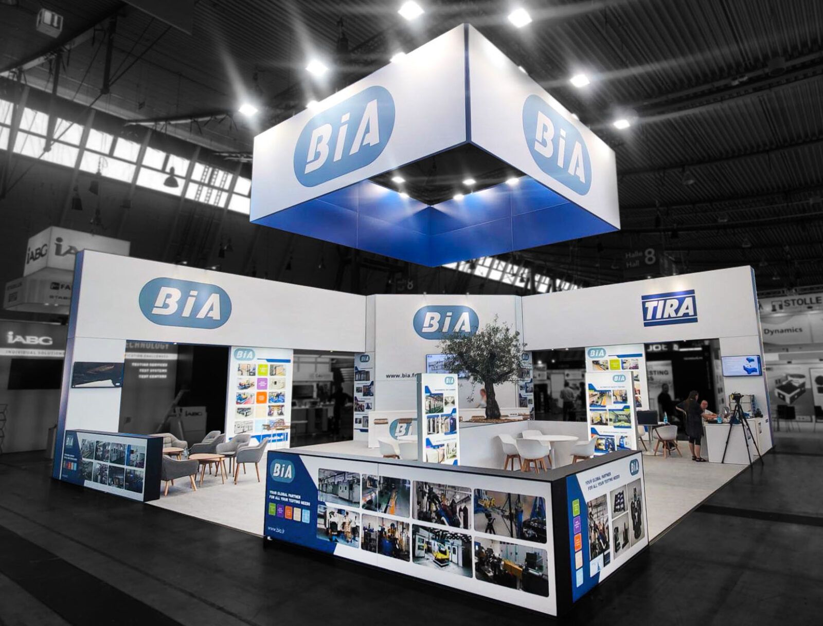 BIA TIRA Booth, AUTOMOTIV, Stuttgart, View 1