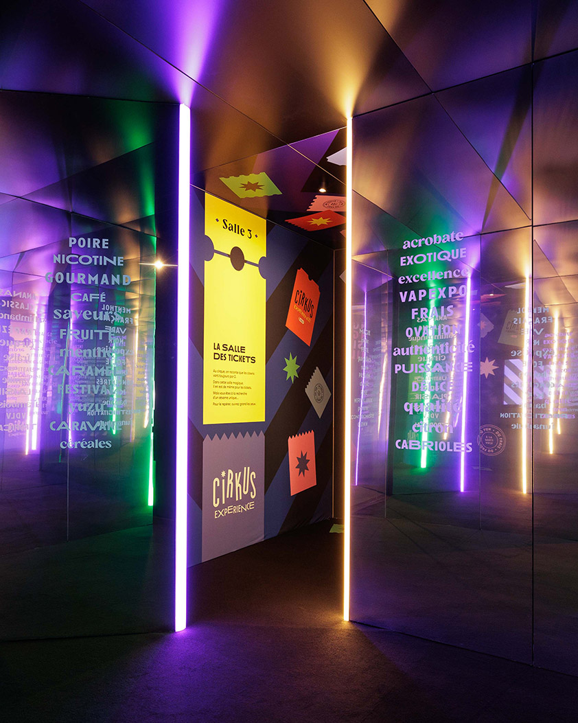 VDLV Cirkus-Stand, Vapexpo, Paris, Ansicht 8