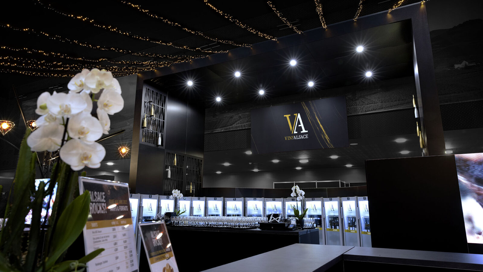 CIVA-Stand, Weinmesse, Colmar, Ansicht 2
