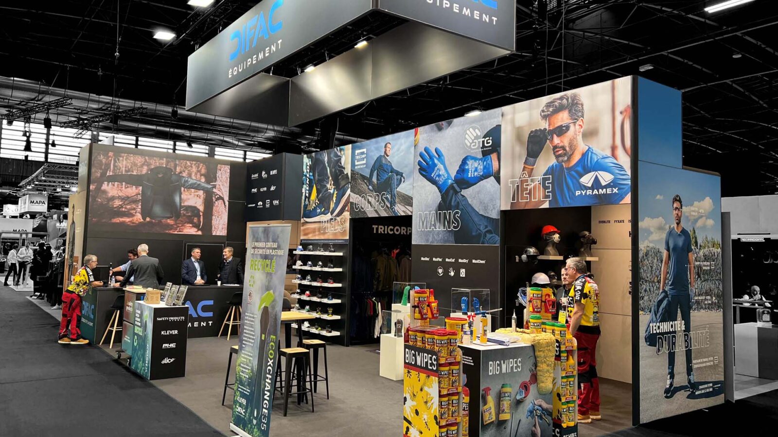 DIFAC-Stand, ExpoProtection, Paris