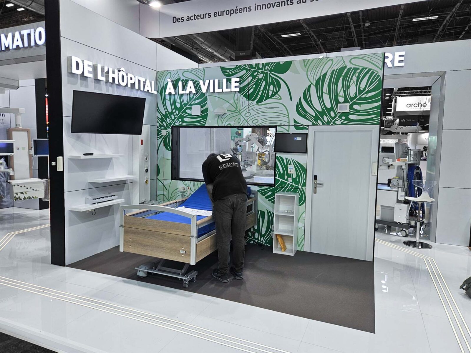 Dräger-Stand, SANTEXPO, Paris, Ansicht 3