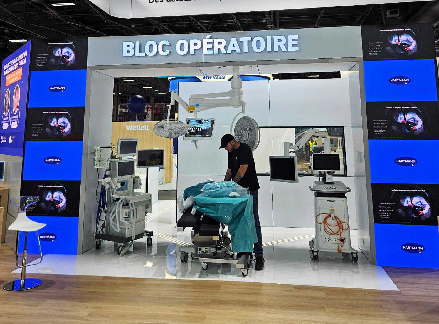 Dräger-Stand, SANTEXPO, Paris, Ansicht 4