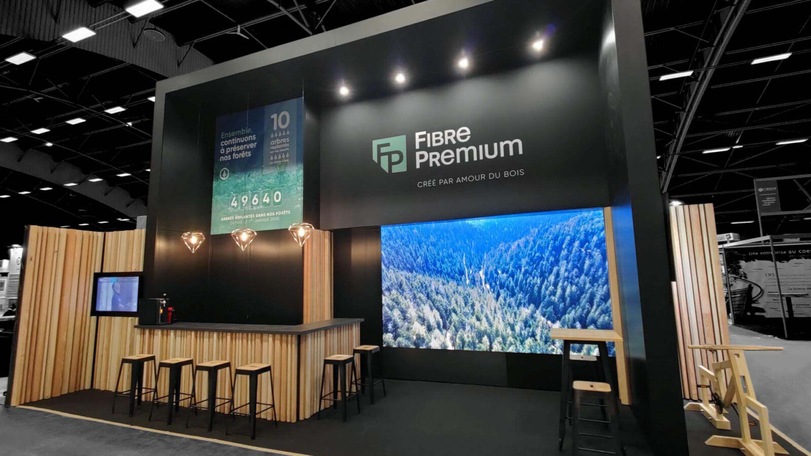 Stand Fibre Premium, Carrefour du Bois, Nantes