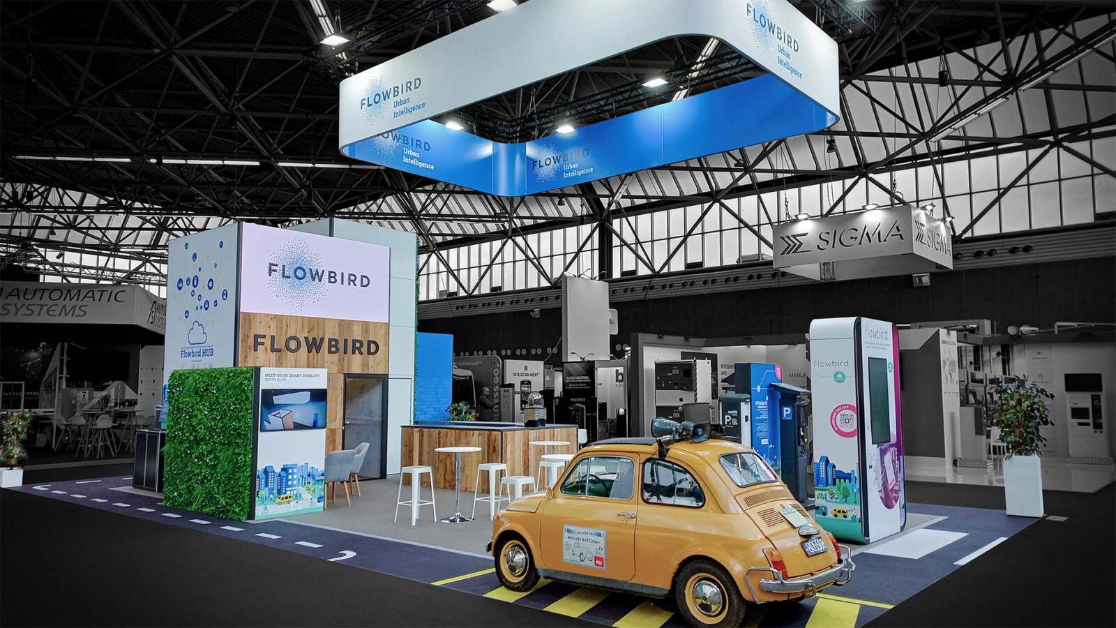 Stand FLOWBIRD, RAI, Amsterdam