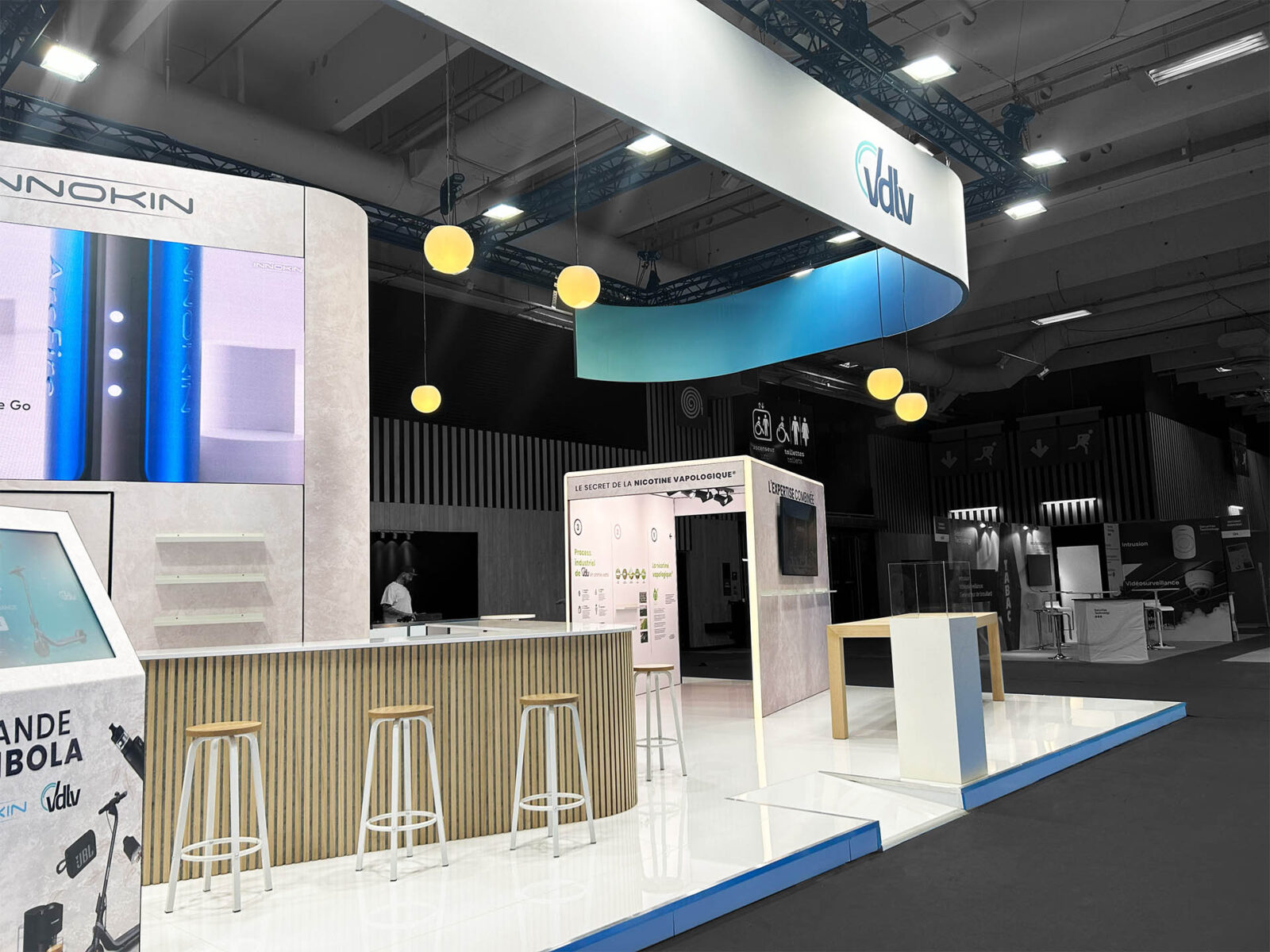 INNOKIN Booth, LosangExpo, Versailles, View 3