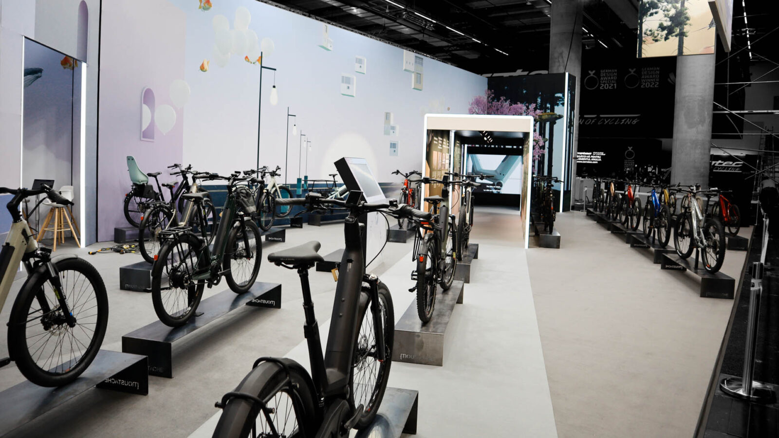 Stand Moustache Bikes, EuroBike, Frankfurt, vue 3