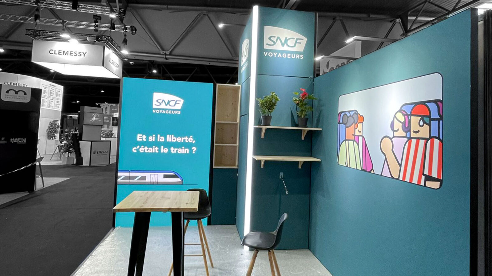 Stand SNCF, B.E 5.0, Mulhouse