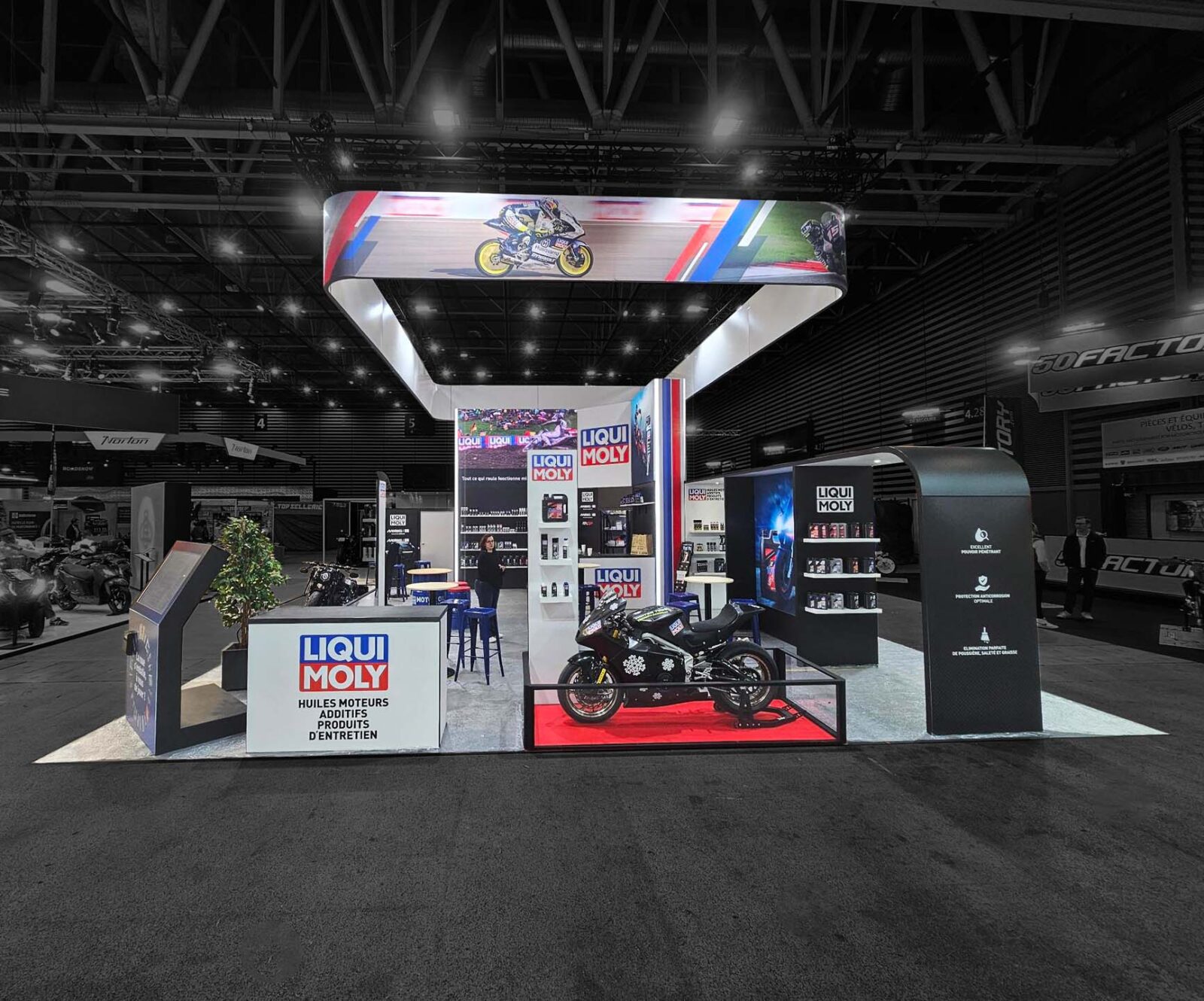 Liqui Moly auf der Motorradmesse