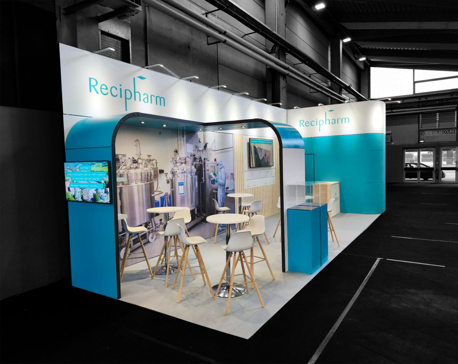 Recipharm Booth, SFEA, Colmar, View 2