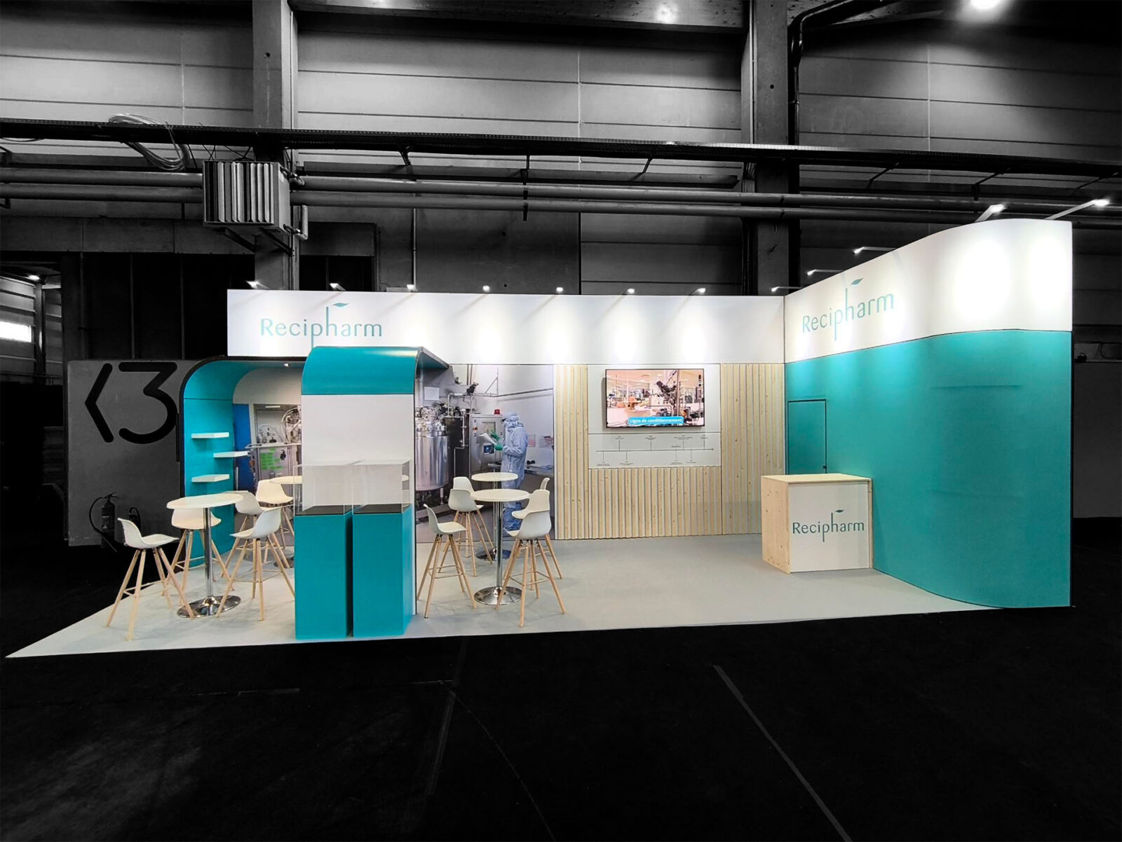 Recipharm Booth, SFEA, Colmar, View 4