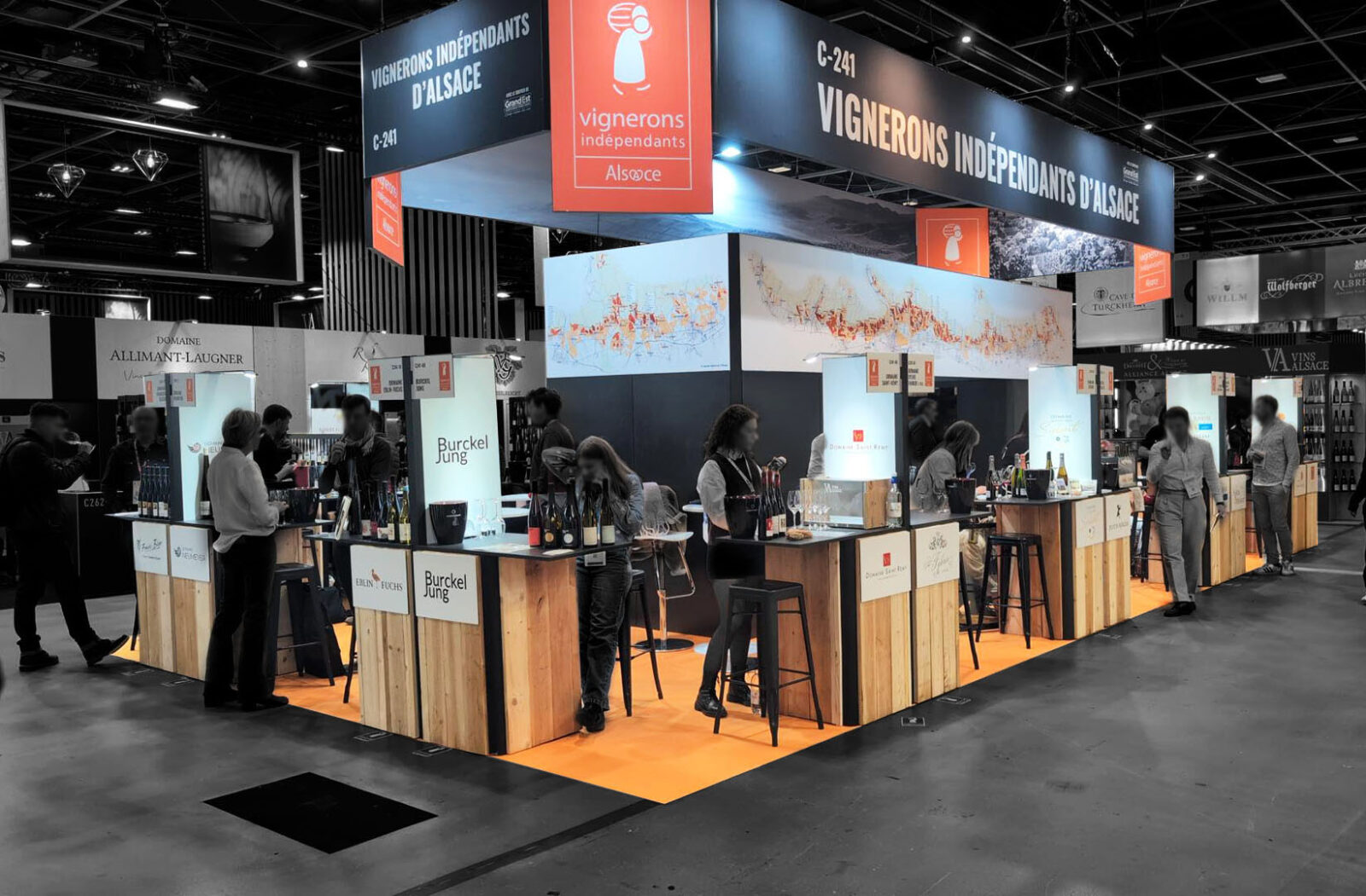 Synvira Booth, Wine Paris, Paris, View 2