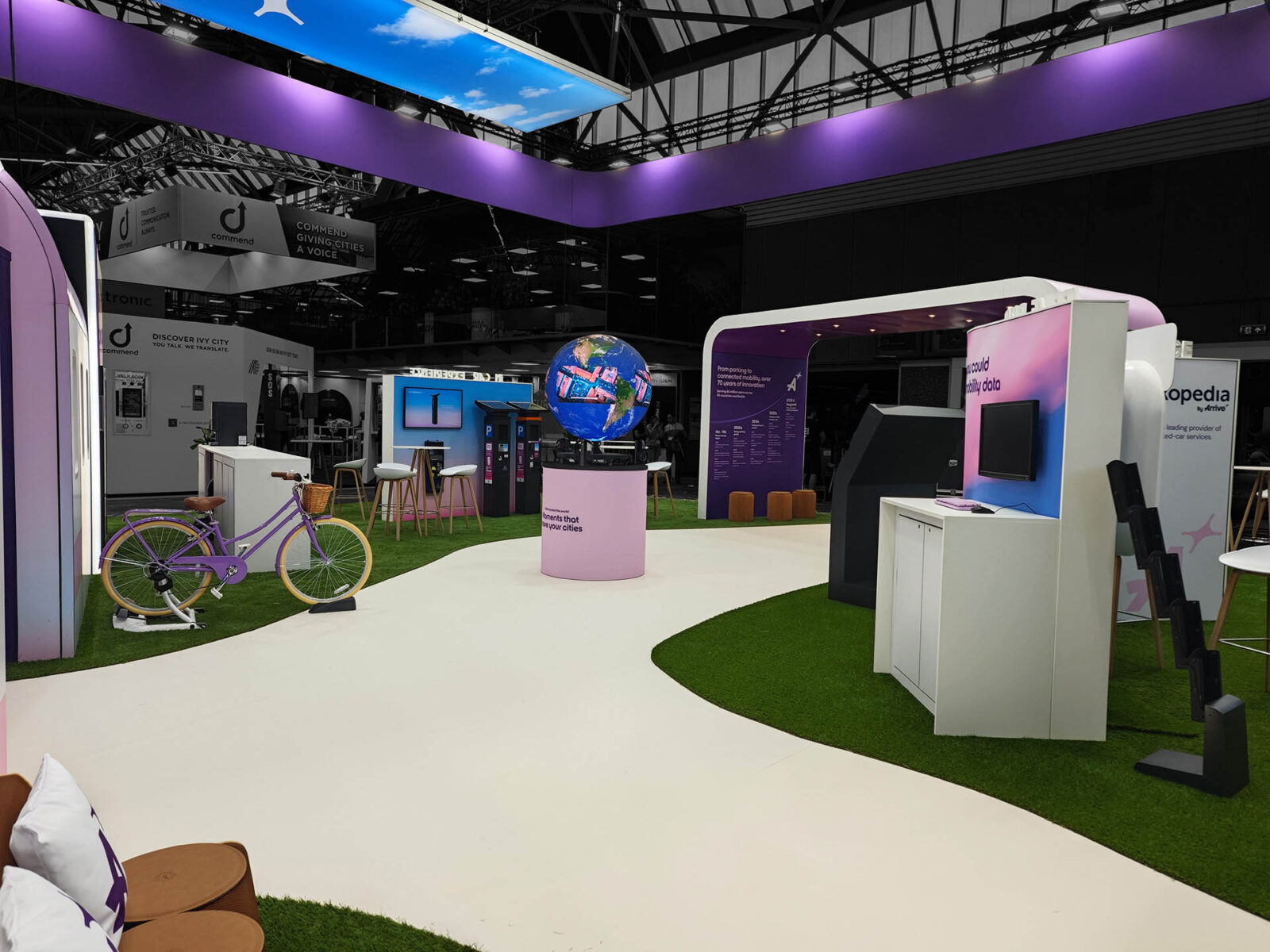 ARRIVE-Stand, Intertraffic-Messe, Amsterdam, Ansicht 8