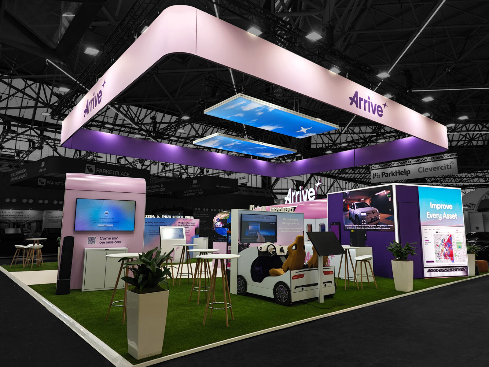 ARRIVE-Stand auf der Intertraffic