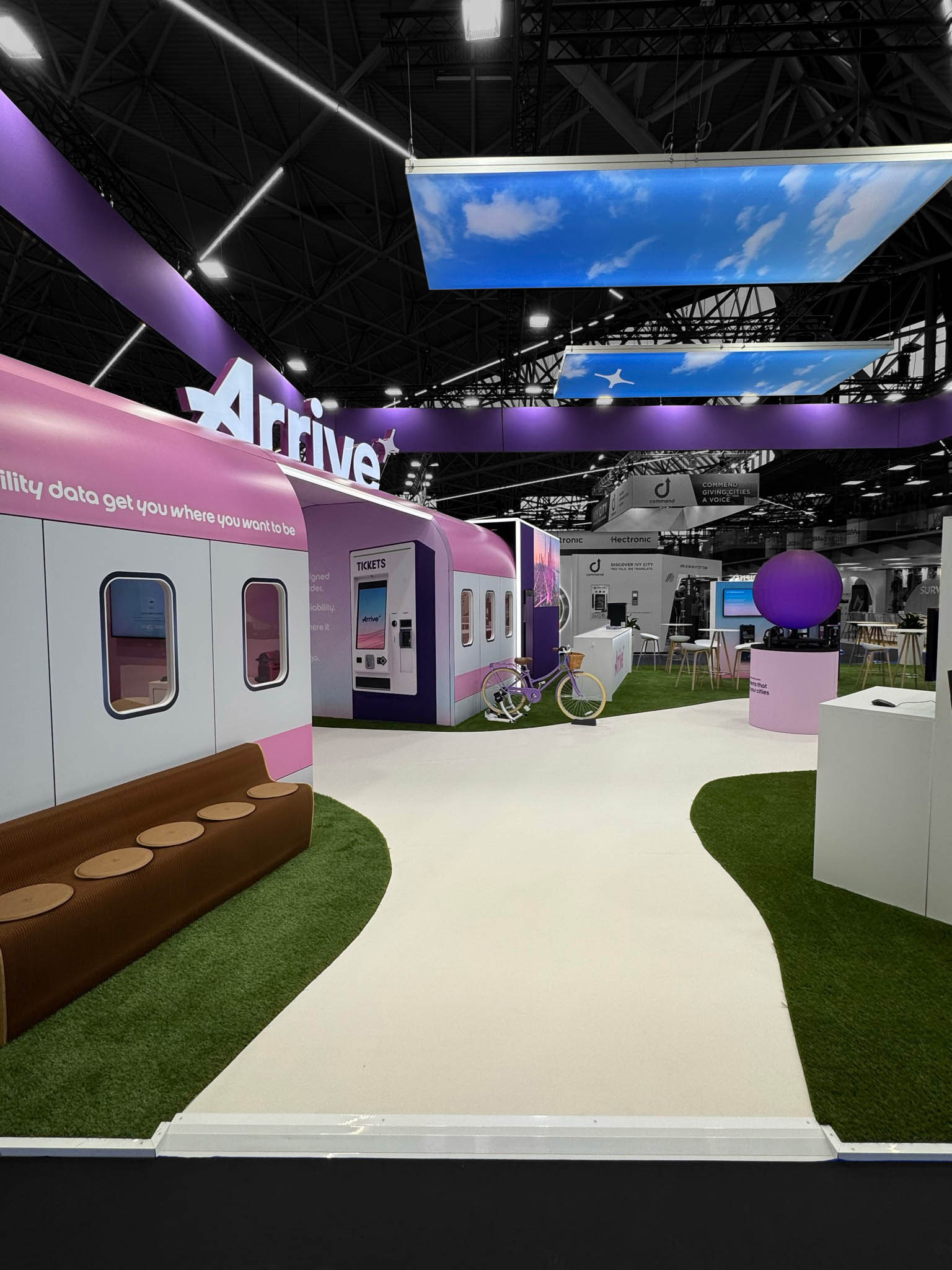 ARRIVE-Stand, Intertraffic-Messe, Amsterdam, Ansicht 13