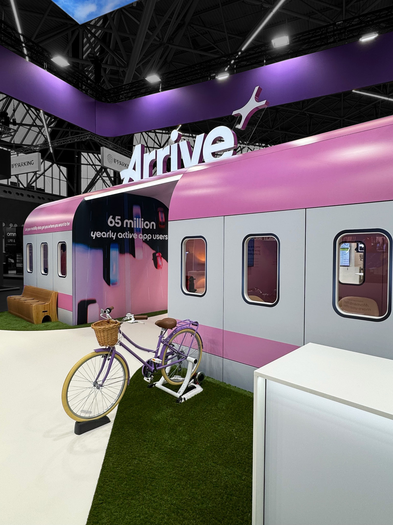 Booth Design at Intertraffic Amsterdam 2026: A Pink Tram and an Interactive Bike