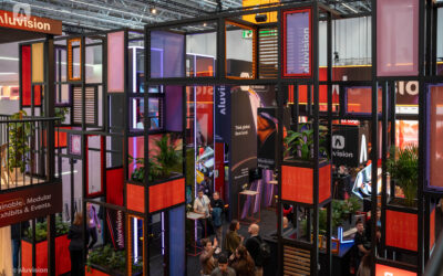 Umweltfreundlicher modularer Messestand: Wie Enjoy mit Aluvision maßgeschneiderte Messestände entwirft