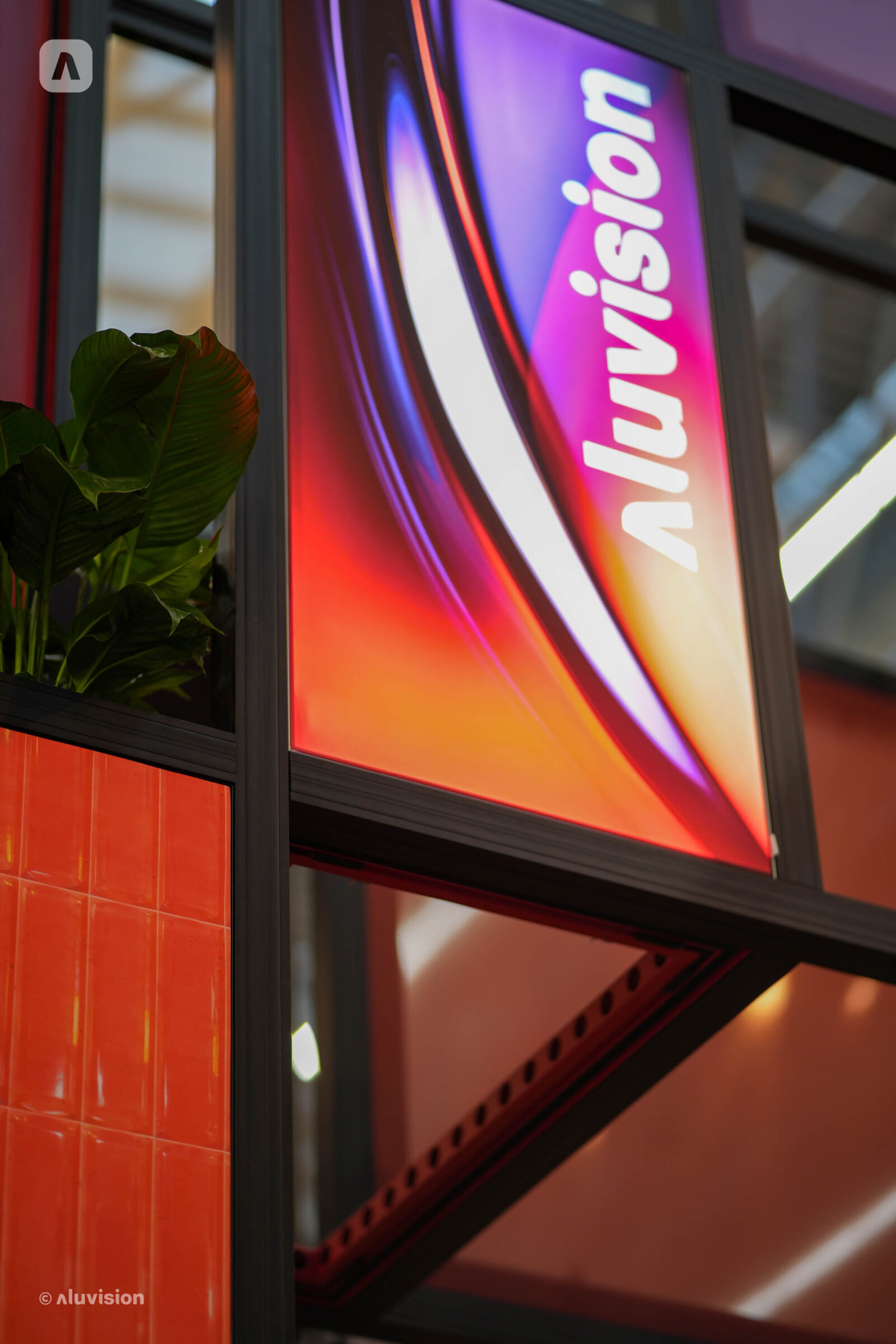 Aluvision-LED-Tafel