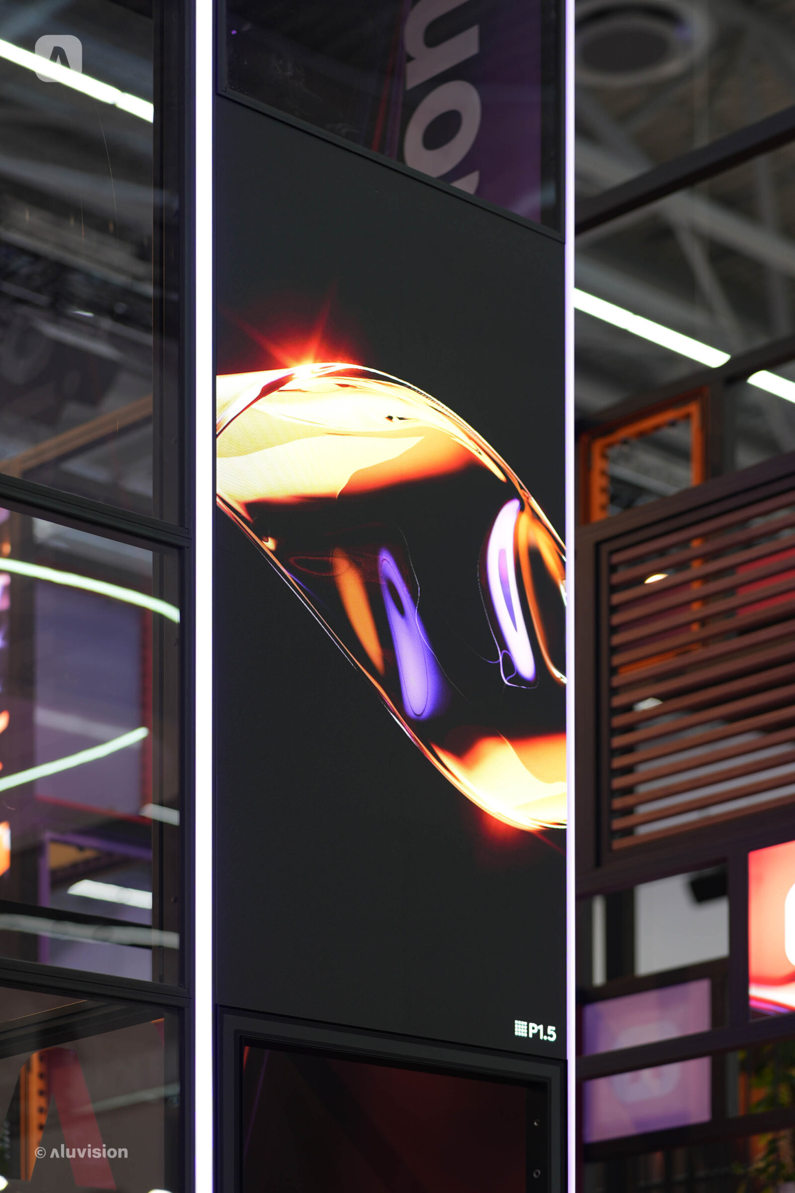 Aluvision-LED-Tafel
