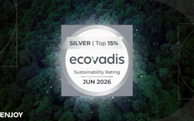 Wie ENJOY seine EcoVadis-Silbermedaille errungen hat