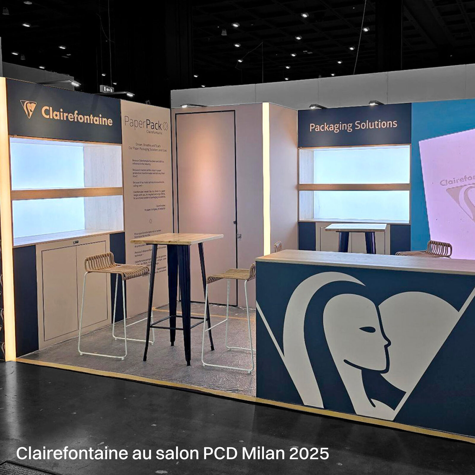 Clairefontaine-Stand auf der PCD in Mailand 2025