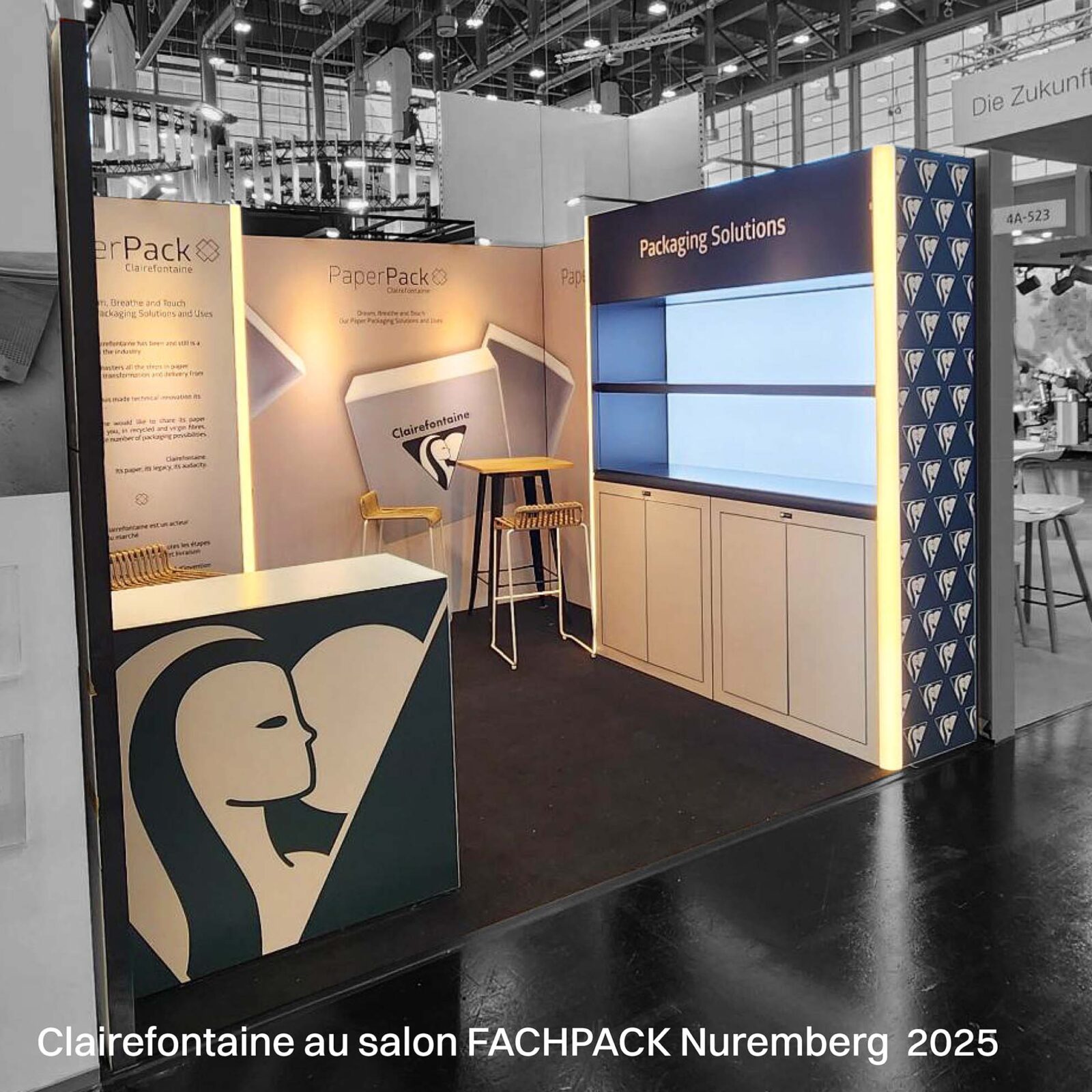 Stand von Clairefontaine auf der Fachpack in Nürnberg 2025