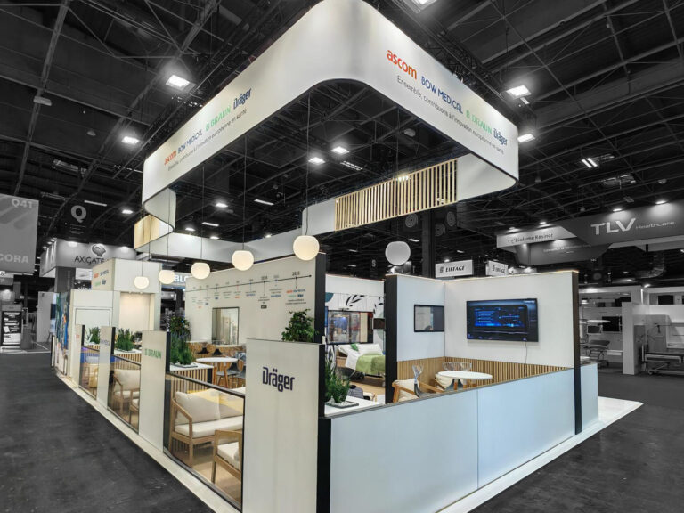 Dräger Booth, Santexpo Trade Show - Paris