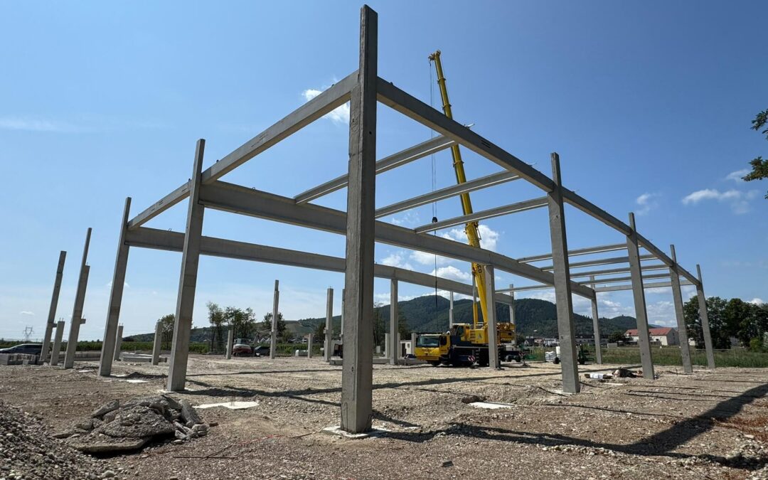 Our new building is taking shape in Turckheim